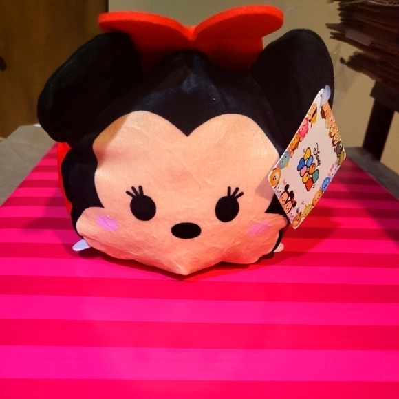 Disney Other - Disney Minnie Mouse Squishy Plush Tsum Tsum